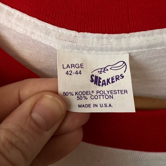 Vintage 80s Miller Racing Ringer Tee - Picture 4 of 7